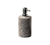 Practical and Beautiful Marble Emulsifier Hotel Bathroom Light Luxury Shower Gel Shampoo Lotion Press Dispenser Bottle Bathroom Decor(Bruin)