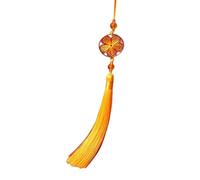 Practical and complicated kanju tassel charm, good fortune flower design, suitable for special events and daily cultural work, cultural home decoration, フリーサイズ