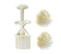 Practical and Cookie Molds Multiple Pattern Making Embosser Hand Press for Biscuits Treat Cake Molds