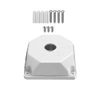 Practical and functional waterproof junction box for camera attachment for electrical housings indoors and outdoors