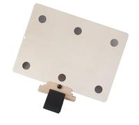 Practical Arm Music Sheet Stand Light Weight Wood Music Sheet Holder With Laminated Board And Flexible Arm Attachment