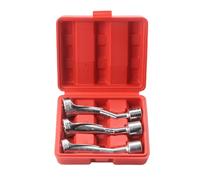 Practical Automotive Tool Set with Storage Box Automotive Socket Wrenches for Fuels Line and Oxygen Sensors Service L Shape Wrenches for Tight Space
