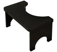 Practical Bathroom Stool For Adults Sturdy Bamboos Construction Anti Skids Base Ergonomic Toilet Foot Rest Daily Use Bamboos Stool For Bathroom