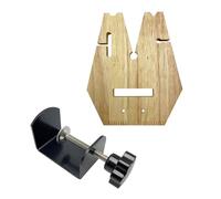 Practical Bench Pin Clamp Set Professional Jewelry Holder Stand for Workbench Stylish Tabletop Fixture for Craftsmen