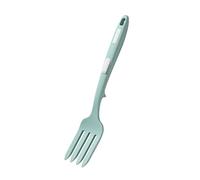 Practical Big Kitchen Fork Multifunction Nonstick Blending Fork Kitchen Cooking Utensils Silicone Texture for Cooking Silicone Cooking Forks for Nonstick