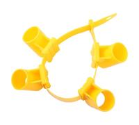 Practical Big Tree Growing Support Stake Bandage Landscape Tree Windproof Fixing Tripod Plastic Cups Greening Gardening Supplies(5.2cm)