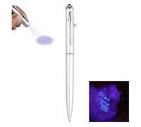 Practical Bills Checker Pen For UV LED LED Light Built in Button Cell for Retail Store Grocery Bill Checker