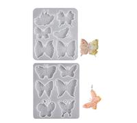 Practical Bowknot Sturdy Silicone Earring Molds Home Accessory Craft Supplies for Fashion Enthusiasts Rich Detailing Jewelry Designers Tool
