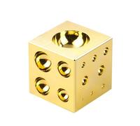 Practical brass square anvil for jewelry is suitable for artists and hobbyists for jewelry making accessories