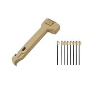 Practical Camping Ding Hammer Heavy Duty Camping Ding Hammer with Nail Puller and Carabiner, Outdoor Essentials Heavy Duty