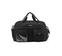 Practical Canvas Travel Organizers Bag Leakproof Partition Various Carry Handles for Gym Swimming Outdoor Trip Large Capacity Travel Bags