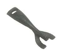 Practical Cast Iron Grills Tongs Handle Ergonomic Teppanyaki Clip for Steakhouse Hibachis Restaurants Professional Grill Accessories