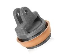 Practical Cast Iron Piston Replacements Set for Garden Hand Pumps Includes Extra Leather Seal Rings Suitable Type 75 Synthetic Leather Piston Seal for Water Pumps