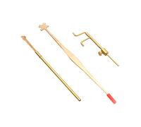 Practical Cello Tool Sound Post Set Gauge - Brass Measurer Retriever Clip for Cellist Luthiers Repairing and Installing - Premium Cello Making Repair Kit