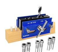 Practical Centring Doweling Jigs Set Drilling Instructions for Straight Holes in Woodworking Project