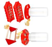 Practical Chicken Feeding and Drinking Equipment with Anti Waste Feature Suitable for Multiple Poultry Breeds Outdoor Poultry Equipment