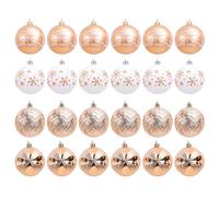 Practical Christmas Ball Decoration Elegant Christmas Tree Boring Things Festival Painting Design Portable Hanging