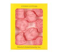 Practical Christmas Cookie Molds Home Baking Essential Christmas Cookie Collections Silicone Set Various Shape Cutter Set