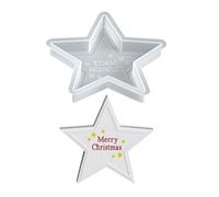 Practical Christmas Theme Mold with Detailed Design Sculpture for Crafting Unique and Resin Art Christmas Mold Silicone