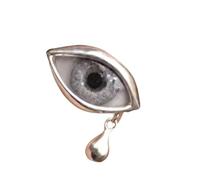 Practical Colorful Eye Rings with Realistic Tear Drops Colorful Resin Jewelry Suitable for Both Casual and Formal Attire Elegant Jewelry