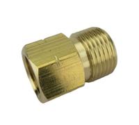 Practical Copper Adapters 3/8Inch 1/4Inch Left Thread Accessory for Stove Connectors Fittings High Pressures Copper Adapter