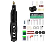 Practical Cordless 3.7V Rotary Tool Set 5 Speed 18000rpm Includes 166 Pieces for Crafting and Metalwork Variable Speed Grinder