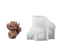 Practical Craft Mold Squirrel Shape Supplies Ornament Silicone Texture for Clay Wax and Resin Crafting Jewelry Silicone Mold