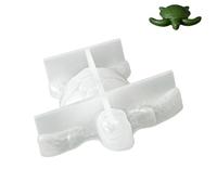 Practical Craft Mold Turtle Shape Supplies Ornament Molds Silicone Texture for Clay Wax and Resin Crafting Making Mold