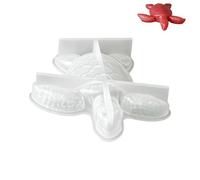 Practical Craft Mold Turtle Shape Supplies Ornament Molds Silicone Texture for Clay Wax and Resin Crafting Making Mold