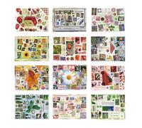 Practical Craft Sticker Removable Adhesive Design Creative Collage Art for School Projects Home Decorating Removable Scrapbooking Sticker
