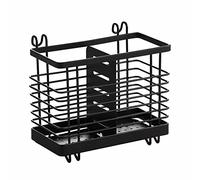 Practical Cutlery Drainer With 2 Divided Compartments, Organiser for Kitchen Utensils