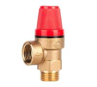 Practical DN15 Membrane Valves 1/2Inch Brass Pressure Relief Valves Accessory for Water Oil and Rating Horizontal Vertical Installation