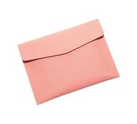 Practical Document Holders with Fastener Waterproof PU Leather Texture Suitable for Professional Student Closure Document Holders