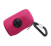 Practical Dog Poop Bag Dispenser Pet Waste Bag Holder MeshFabric Poop Bag Dispenser For Dogs Walking Outdoor Dog Supply Pet Poop Bag Dispenser
