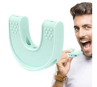 Practical Double Silicone - Trainer for Men, A-Shape Jaw Modeling Models | Portable Trainer for Jaw Strengthening, Facial Toning