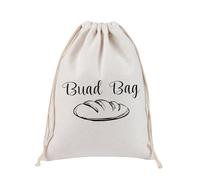 Practical Drawstring Linen Bread Bags Sustainable And Breathable Packaging Pouches Perfect For Bread Fruits And Snacks Multipurpose Linen Bag