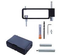 Practical Drilling Guide Locator Hole Cutter Adjustable Opener Woodworking Tool for Plasterboard Thick Wood Board Grade Round Cutter Adjustable Opener for Plasterboard Thick Wood Board