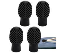 Practical Drum Mute - Silicone Tips, Drumstick Cover | 4PCS Silent Plugs for Practice Drum, Drum Sticks Covers with Sound Absorption for Rehearsal