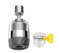 Practical Easy Installion Faucet Filter 360 Rotating Nozzle Adjustable Designs Purifications ABS Stainless Steel Adjustable Faucet Water Purifiers