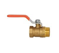 Practical Efficient 3/4 Inch BSPDN20 Sturdy Brass Round Valves Suitable for Various Fluid Control Needs Outdoor Use Leakproof Valves