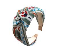 Practical Elastic Headbands Embroidered Floral Lace Wide Band Vacation Hairband Breathable Hair Accessories For Women Breathable Headbands