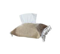Practical Fabric Tissue Box Suitable For Modern Interiors With Easy To Use Soft Touches Cotton Linen Materials Fabric Tissue Box
