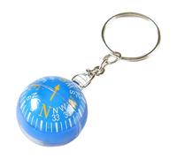 Practical Floating Dial Compass Key Ring Charm Pendant Portable Compass for Hiking Camping and Daily Navigation, フリーサイズ