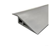 Practical Floor Transition Edges Designed to Fit Various Heights, Making Home Improvements Simple (Gray)