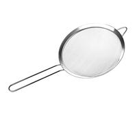 Practical Flour Sieves Fine Screen Filter Thickened Rice Baking Stainless Steel Texture for Kitchen Baking Strainerskimmer Tool Steel Accessories Colander Meshfoodstrainer Mesh & Home Strainer