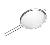 Practical Flour Sieves Fine Screen Filter Thickened Rice Baking Stainless Steel Texture for Kitchen Baking Strainerskimmer Tool Steel Accessories Colander Meshfoodstrainer Mesh & Home Strainer