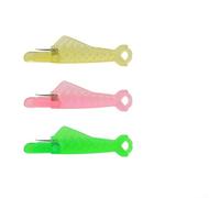 Practical for MINI Needle Threader Designed as a Fish Shape, Convenient Tool for Fast and Efficient Sewing Tasks (yellow)