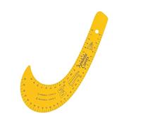 Practical French Curved Pattern Making Ruler with AntiWarping Design for Professional Tailors Designers Quilting Use Acrylic Sewing Measuring Tool