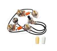 Practical Guitar Control Circuit for Various Models Featuring 500K Push Pull Potentiometer for Tone Variation Guitar Volumes Circuit