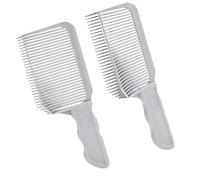 Practical Hairdresser Styling Tools 2Pcs Fade Combs For Men Curved Haircut Comb Haircut Combs Hairdresser Styling Tools